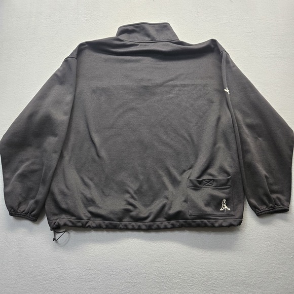 PING Jacket Mens Large Black Quarter Zip Collection Pullover Golf Fleece Pocket - Picture 4 of 9